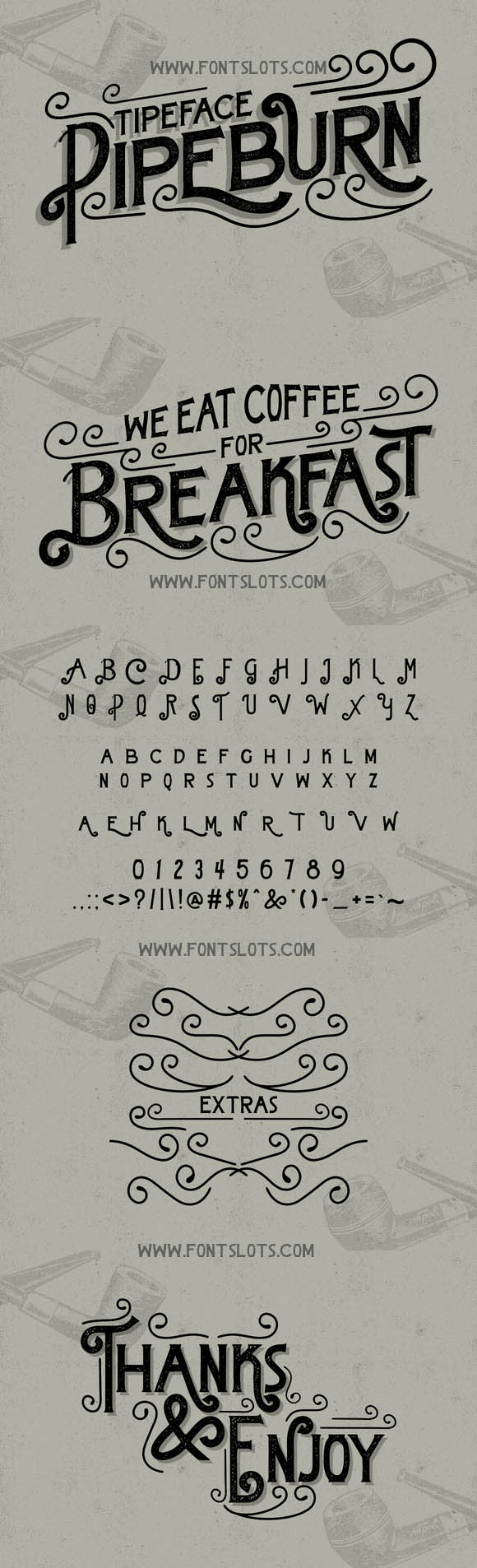 Pipeburn Typeface 01
