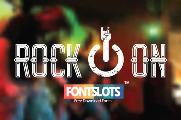 Rock On font