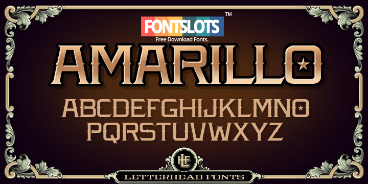 Amarillo Font