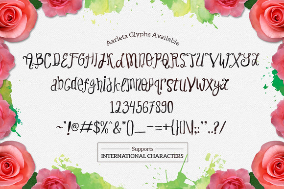 Aarleta Typeface 1