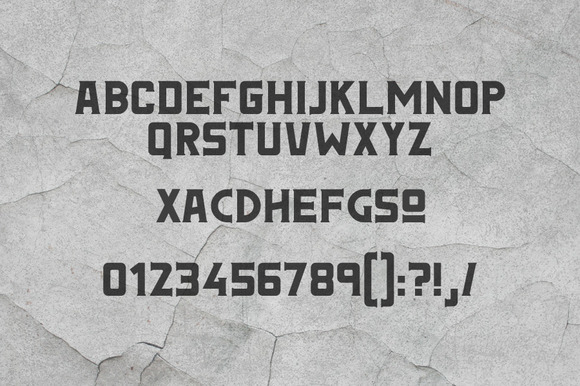 Fenrir Typeface 3