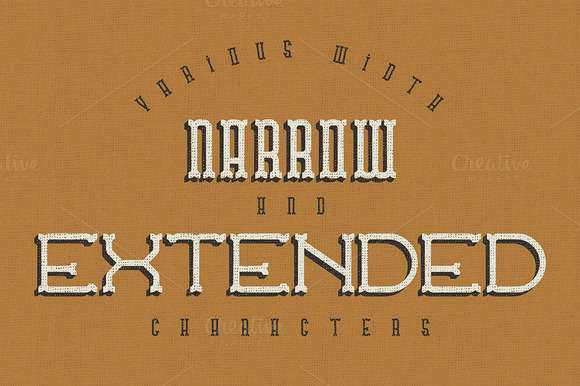 Traveller typeface 1