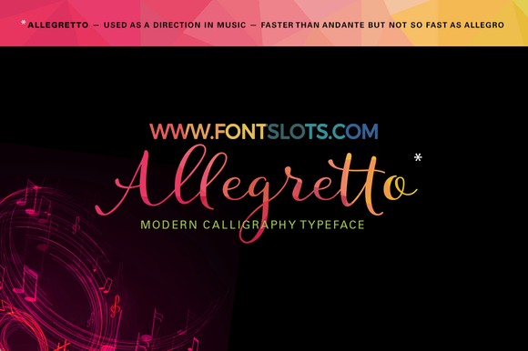 Allegretto Script