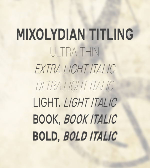 Mixolydian Titling